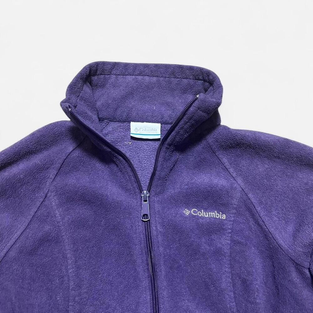 Columbia Sportswear Women’s Purple Fleece Full Zip Sweater Size XS - Picture 2 of 5